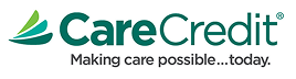 CareCredit logo with the promise "We help put your health and wellness goals within reach"